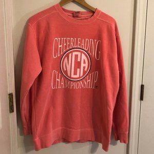 Comfort Colors Oversized Pink Crew Neck Sweatshirt